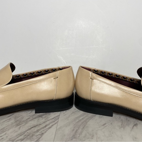 Franco Sarto Lizzy Tan Faux Leather Sparkle Loafer 8M - Picture 9 of 16